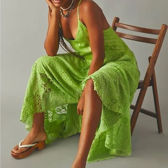 - NWT Free People One Aurella maxi dress size M
New with tag retail $349 - Picture 3 of 12